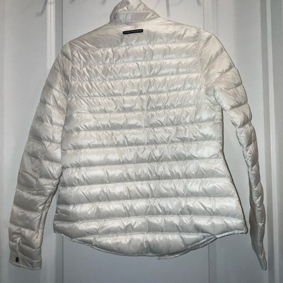 Cotes of London Harrow Royale white Down Shirt jacket women’s - Picture 3 of 5